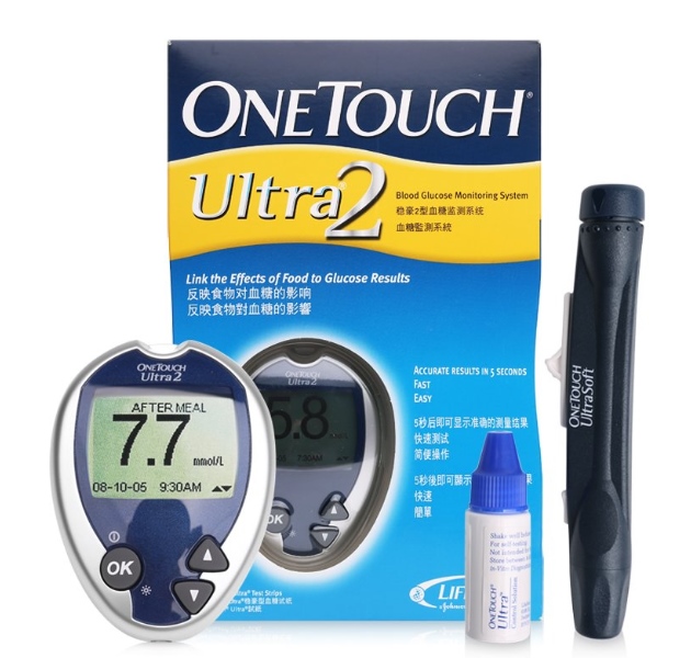 Máy đo đường huyết Johnson & Johnson One Touch Ultra 2