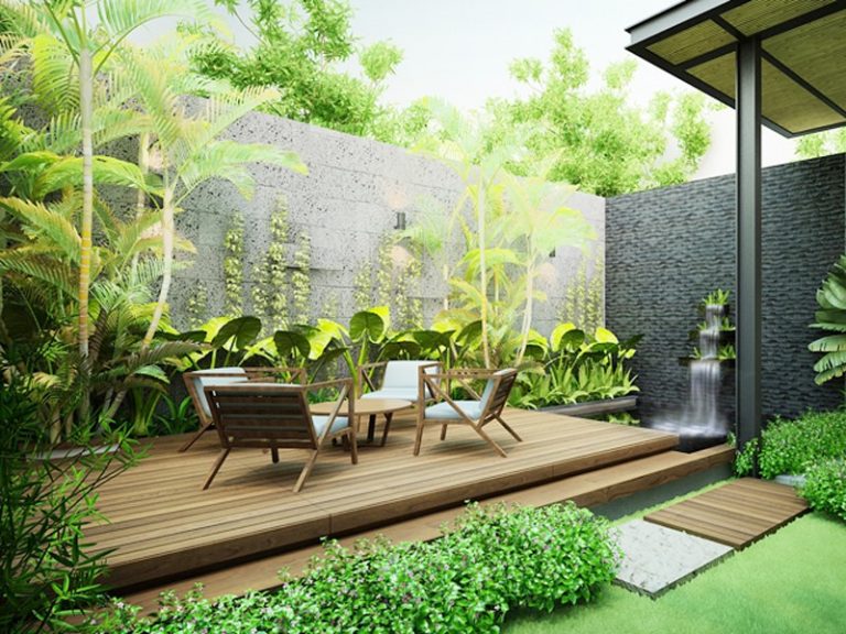 Mẫu thiết kế nhà vườn đẹp 2021